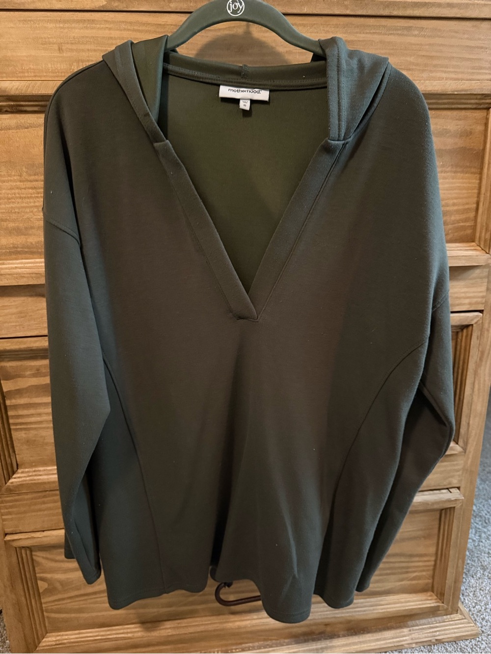 Motherhood Olive Green Maternity Top